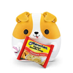 Snackles Corgi Peluche Mediano 35cm Ultra Suave Coleccionable Maruchan Ramen 9.99€
