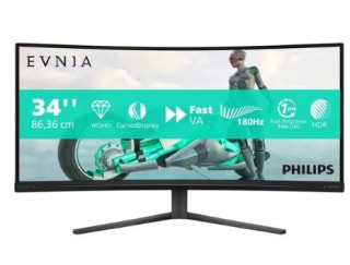 Ecran PC Gamer Incurvé - Philips - 34" - WQHD à 219,99€