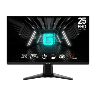 Monitor gaming MSI G255F, 24.5" Full HD, 180 Hz, 1 ms por 89,10€