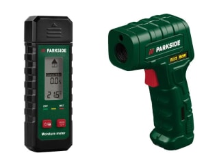 Humidimètre Bois/Matériaux Parkside PBHM A1, 0-50 °C/ Thermomètre infrarouge à 7,19€
