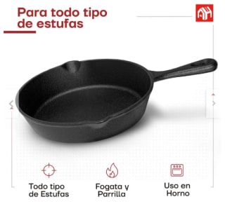 Sartenes de Hierro Fundido Juego de 3 Piezas SKILLET $12.990 Oferta en Sodimac, Chile