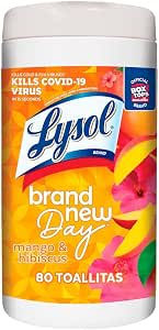 Lysol Toallas Desinfectantes 80 pzas por $54 | Oferta Amazon
