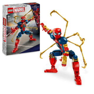 LEGO 76298 Iron Spider-Man Figura Articulada Multicolor con Armadura 4 Brazos 19.99€