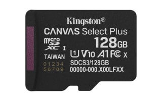 Kingston Canvas Select Plus Gen3 microSD kaart 128GB voor €19,95 bij DataIO