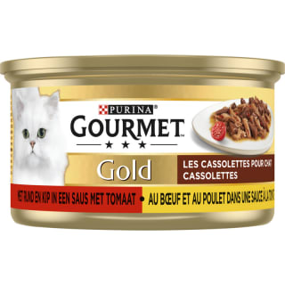 2+3 gratis op Gourmet Gold 85 gram kattenvoer bij Albert Heijn