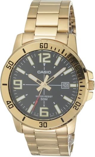 Reloj Casio Estilo Buzo MTP-VD01G-1BV por $850 en Amazon