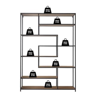 Vakkenkast Charlie XL - 170x120x40 cm voor €50,70 bij Xenos