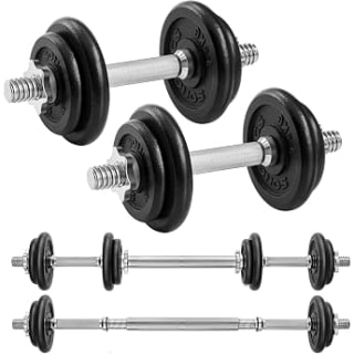 SONGMICS Juego de Mancuernas 2 en 1 (30 kg) por $998.79 en Amazon