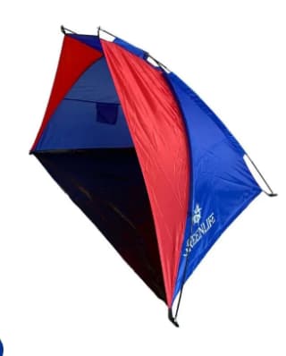 Carpa Playa Greenlife 2 Personas Rojo/Azul Oferta $9.900 Solo en Dimarsa, Chile