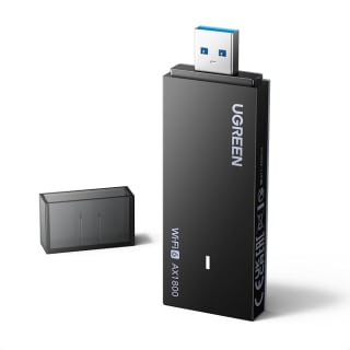 UGREEN, AX1800 WiFi 6 Adapter Dual Band 5GHz/2.4GHz for PC | USB 3.0, 5dBi Dual Anten