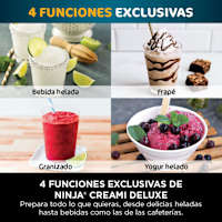 Ninja CREAMi Deluxe NC502EU (10 funciones, 2 tarrinas) por 162€