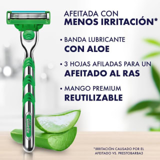 GILLETTE Mach3 Sensitive (4 cartuchos) por $117 en Amazon