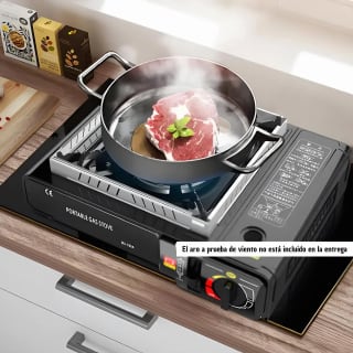 Cocina portátil de gas butano por 10,74€ en AliExpress