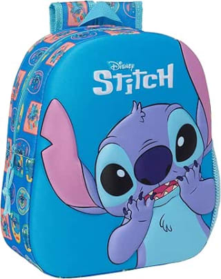 Safta Mochila 3D Stitch 27 X 33 X 10 Cm por 6.90€
