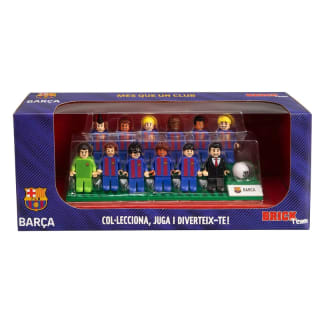 Eleven Force Brick Team FC Barcelona Set de Figuras de Jugadores y Entrenador a 4.99€