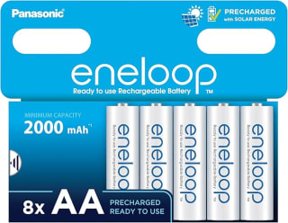 Eneloop AA Rechargeable Batteries 8 Pack £15.99