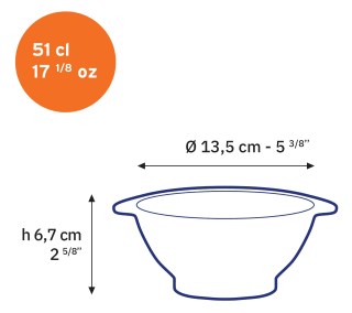 Duralex Lys bol 51cl (lot de 6) à 5€ chez Duralex