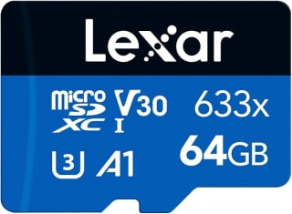 Lexar 633x microSDXC 64 Go pour 12,99€ chez Amazon