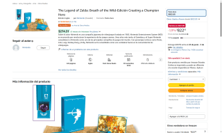 Libro Zelda Breath of the Wild por $823 | Oferta Amazon