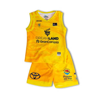 Kit 1ª equipación Spalding del Gran Canaria para la temporada 2024-2025 por 15.99€