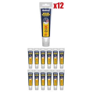 Quilosa Baño Perfecto Pack 12 Silicona Neutra Transparente 100ml por 3.5€