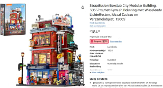 Straatfusion Boxclub City Modular Building voor €147,99 bij Amazon