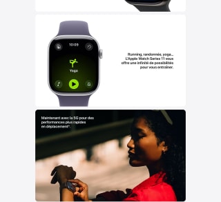 Apple Watch Series 11 GPS + Cellular 46 mm pour 399,99€ chez Amazon