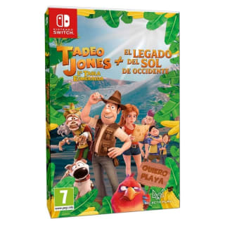 Tadeo Jones 3. La Tabla Esmeralda + El Legado del Sol Occidente Switch por 34.90€.