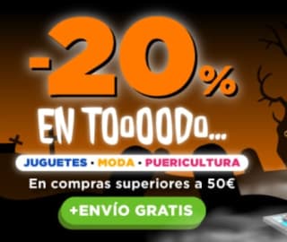 20% descuento en toda tu compra superior a 50€ en ToysRus