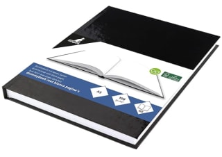 Kangaro A5 Blanco Schetsboek met Zwarte Hardcover 80 Vellen voor €1,89 bij Amazon