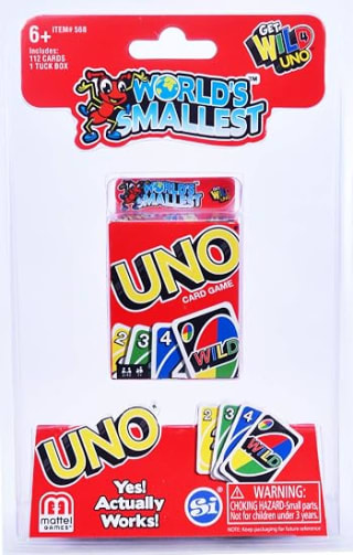 BANDAI Super Impulse World's Smallest UNO Multicolore pour 5,00€ à Amazon