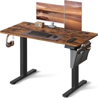 SONGMICS In hoogte verstelbaar bureau vintage voor €87,52 bij Amazon