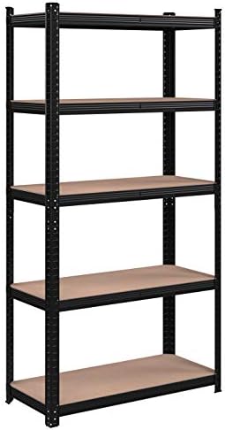 SONGMICS 5-Tier Shelving Unit (40 x 90 x 180 cm) for £7.79 at Amazon