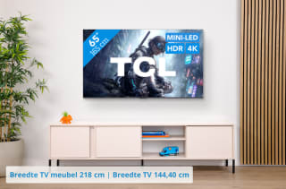 TCL QD Mini-led 65" T8D (2026) voor €699 bij Coolblue