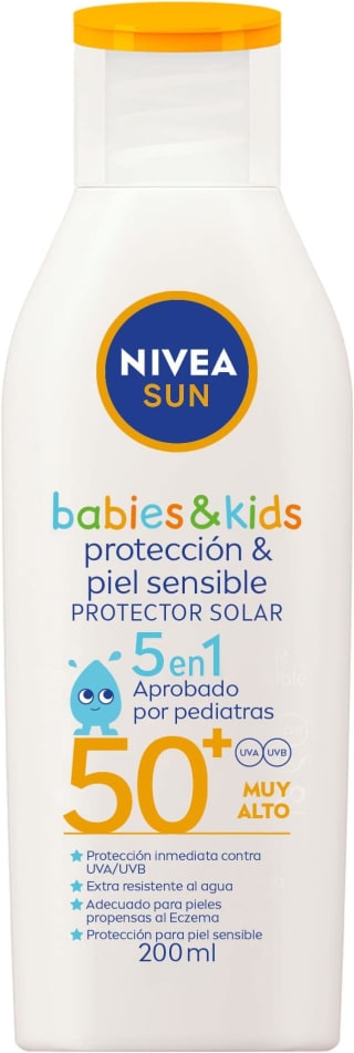 Protector Solar NIVEA SUN FPS 50+ por $128 | Oferta Amazon