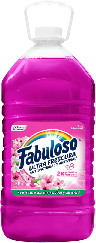 Fabuloso Líquido Multiusos 5L Brisa Primaveral por $98 | Amazon