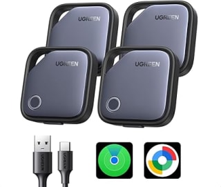 UGREEN FineTrack Duo Soporte iOS Find My o Android 4 piezas por 34.99€