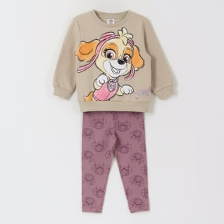 Conjunto Niña Skye Jump Beige Paw Patrol por $14.990