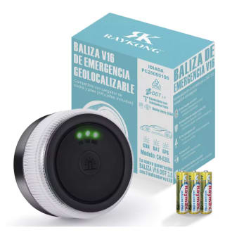 Baliza V16 Geolocalización DGT 3.0 con 3 Indicadores Led por 2346€
