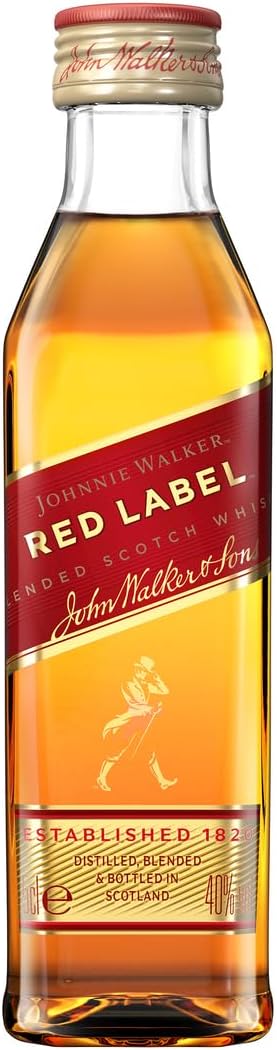 Johnnie Walker Red Label 12 x 5cl por 12€ en Amazon