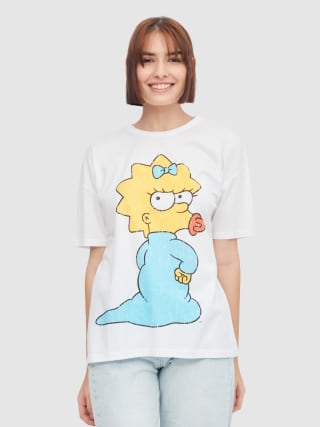 Camiseta oversize Maggie Simpson por 7.99€