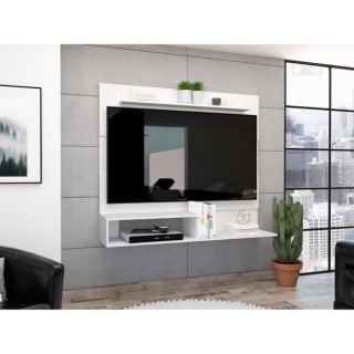 Panel TV 55" Beijing 120X140X31,5 cm blanco, moderno y práctico por $76.990 en Líder