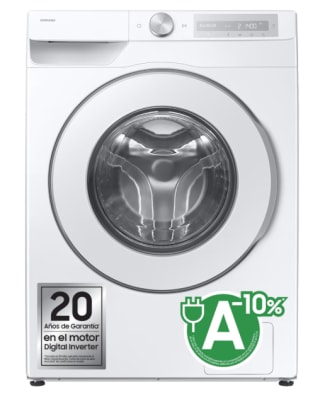 Samsung Lavadora 9Kg Autodosificación Clase A Blanca WW90DG6U85HHU3 por 333.90€