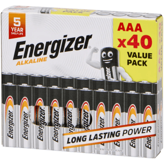 Pilas Energizer AAA (40 unidades) por 7,95€ en Action
