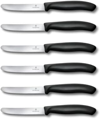 Victorinox Swiss Classic tomaten- en tafelmessenset (6-delig) voor €26,43 bij Amazon