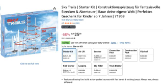 PLAYMOBIL SKY TRAILS Starter Kit (71969) voor €25,97 bij Amazon