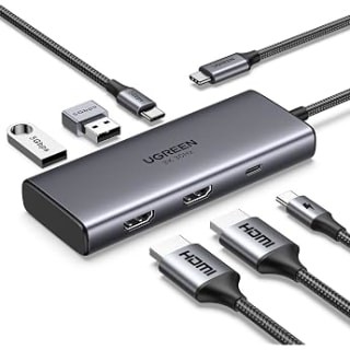 UGREEN Revodok Pro 10Gbps USB C Hub voor €23,75 bij Amazon