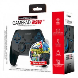 Mando inalámbrico Snakebyte + Juegos Pitufos Villahoja y Pitufos Kart Nintendo Switch