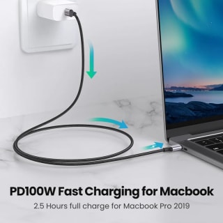 UGREEN USB-C 100W cable 1m por $12 en AliExpress