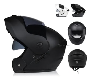 Casco Abatible Doble Lentes por $735 | Oferta Mercado Libre